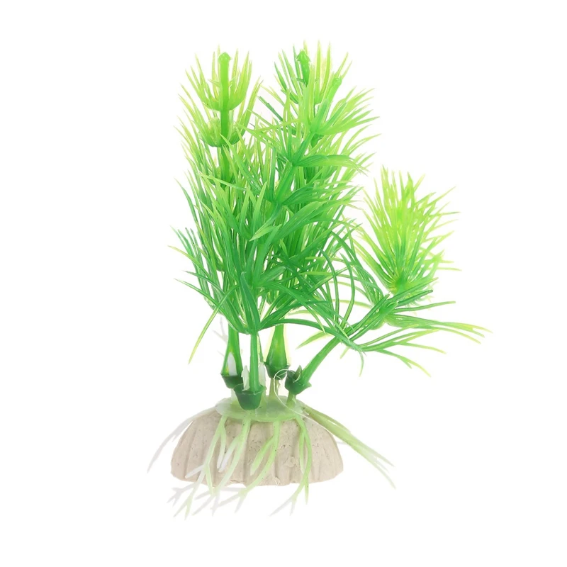 10 х смешанных искусственных аквариумных аквариумов с водным растением