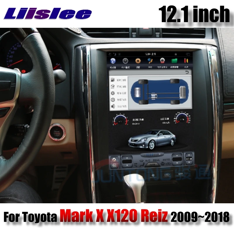 Для Toyota Mark X X120 Reiz 2009 ~ 2018 2G RAM LiisLee Автомобильный мультимедийный GPS WIFI Аудио Стерео