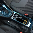Держатель для консоли Ford Focus 3 2015-2018, держатель для стакана воды, крышка панели, Формовочная рама, отделка, Аксессуары для салона автомобиля из нержавеющей стали