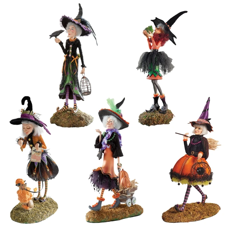 

Украшение для Хэллоуина, очаровательные настольные куклы для украшения поделок