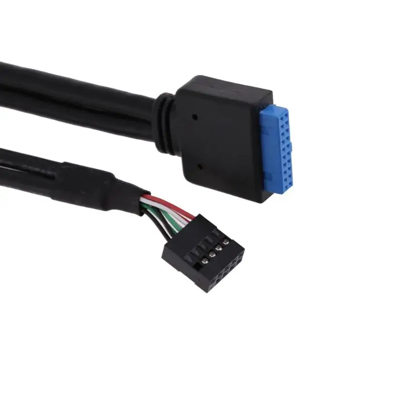 5,25 дюймов 4 порта ячейка для дискет Передняя панель кронштейн usb-кабель-концентратор 2 порта USB 3,0 разъем 2 порта USB 2,0 для компьютера ПК ноутбука