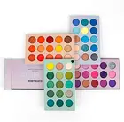 Тени для век Beauty Glazed 4 в 1, матовые Перламутровые тени для макияжа, 60 цветов, четыре слоя, вращение по желанию вращения