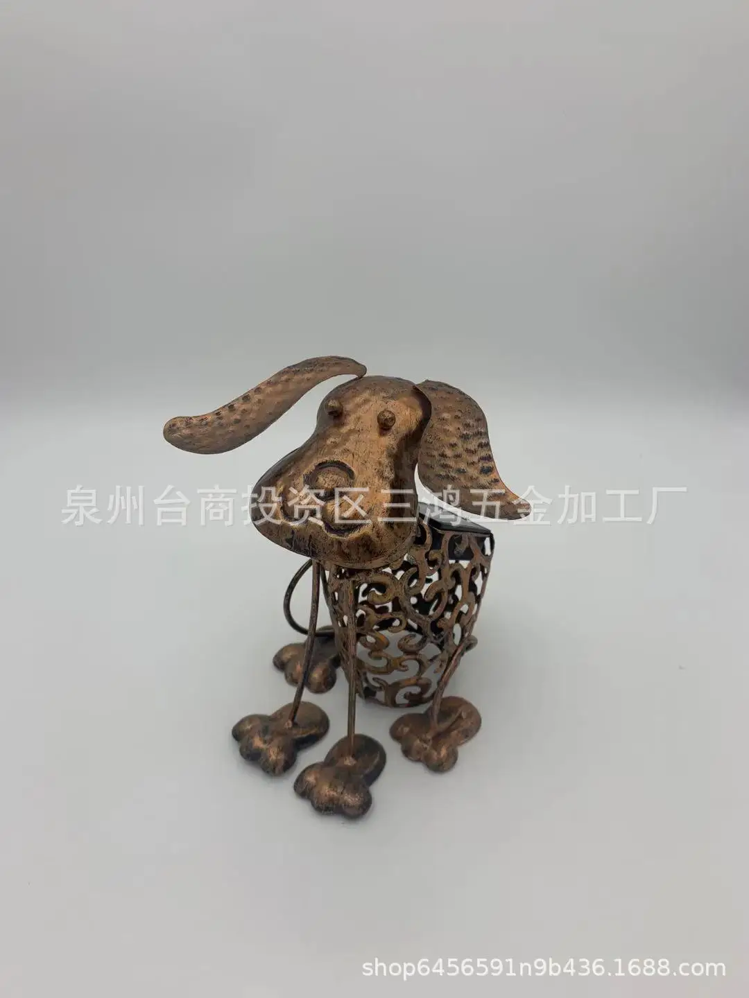 

Iron animal solar light crafts, puppy solar light, lighting ornaments