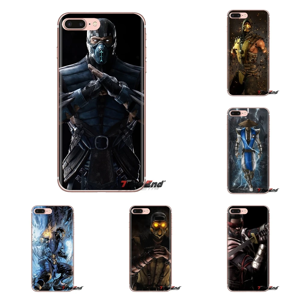 Силиконовый чехол Raiden Mortal Kombat X обоев 2 для Sony Xperia Z Z1 Z2 Z3 Z5 compact M2 M4 M5 C4 E3 T3 XA Huawei Mate 7 8