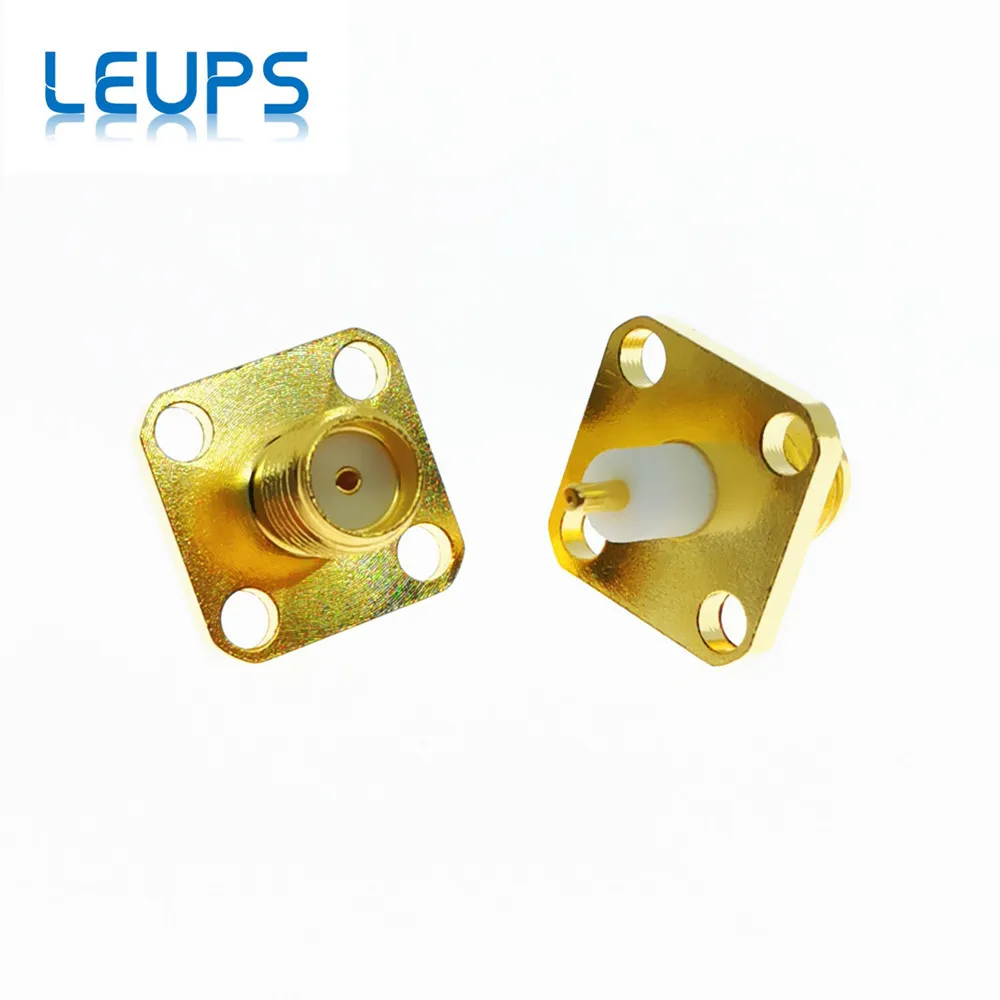 10 шт. панельный разъем с 4 отверстиями|connector female|connector smaconnector panel |