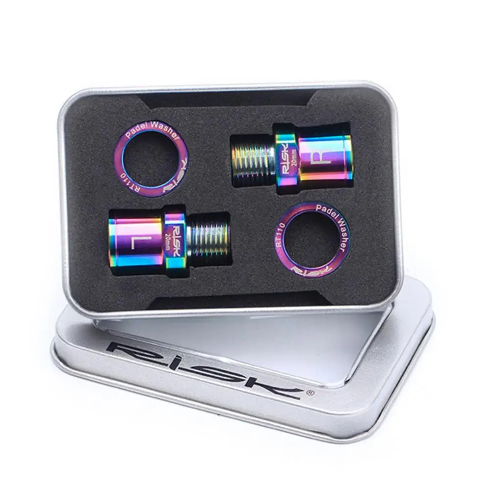 

TC4 Titanium Alloy Mountain Bike Pedal Extenders Anti-rust Material Effort Saving Pedal Crank Extension Tool For MTB Road Bike