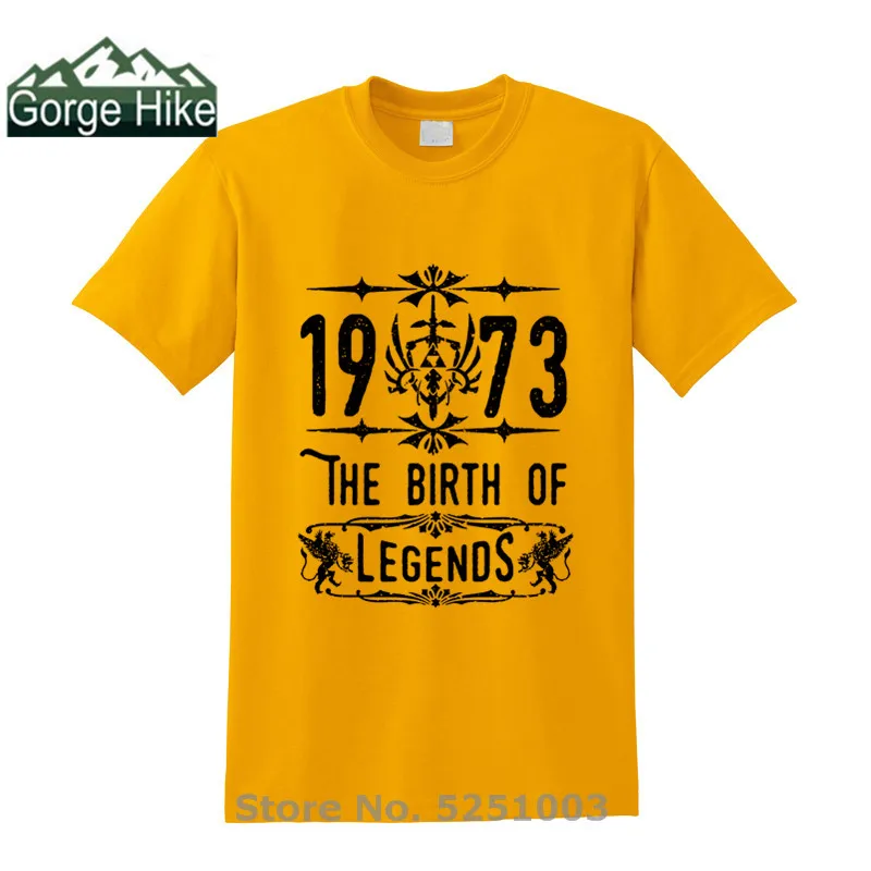 Футболка мужская хлопковая в ретро стиле с принтом о легендах рождении | Мужская