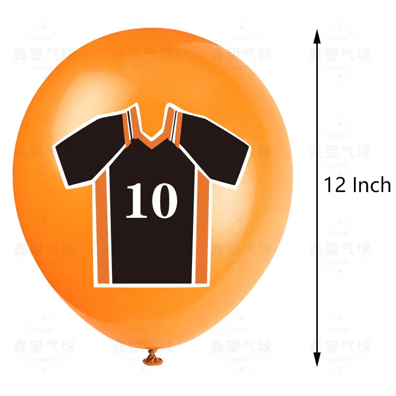 12 шт Haikyuu! Воздушные шары дюймов Haikyuu латексные японское аниме украшения для
