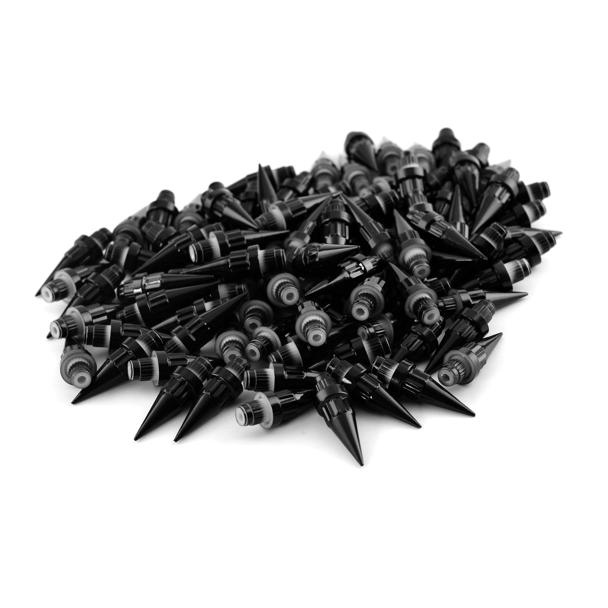 25 шт. черные универсальные заостренные колесные заклепки гайки для RS обода