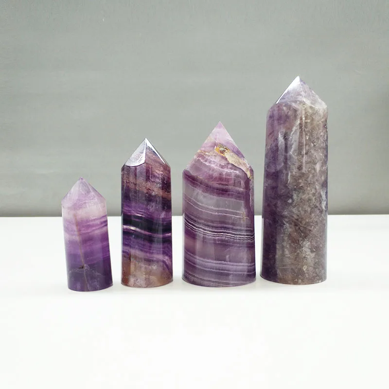 

Натуральный кристалл башня Кварц обелиск кристалл фиолетовый флюоритовая палочка ТОЧКА для Fengshui XHY