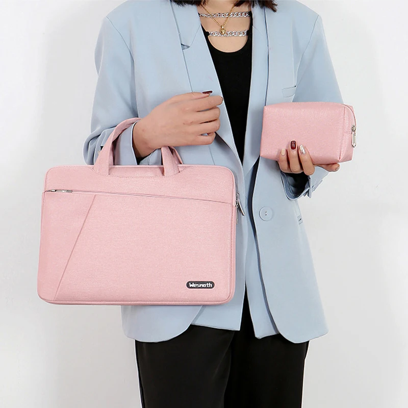 

2021 Shockproof Sleeve Laptop Bag 11 12 13 14 15.6 Case For Macbook Air 13 Pro 15 2020 Cover Huawei Xiaomi mi HP Unisex Handbag