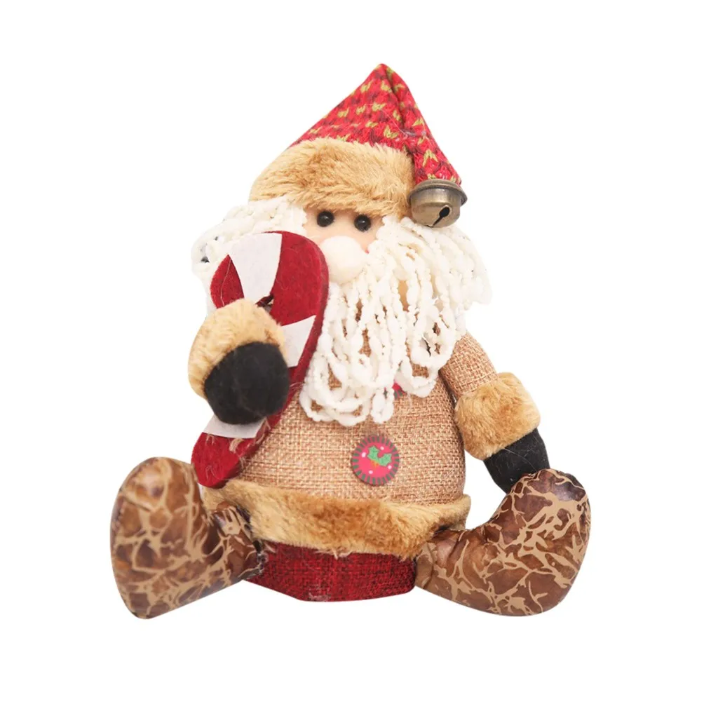 Рождественские подвесные украшения елка и Снеговик висячие подарок Санта-Клаус