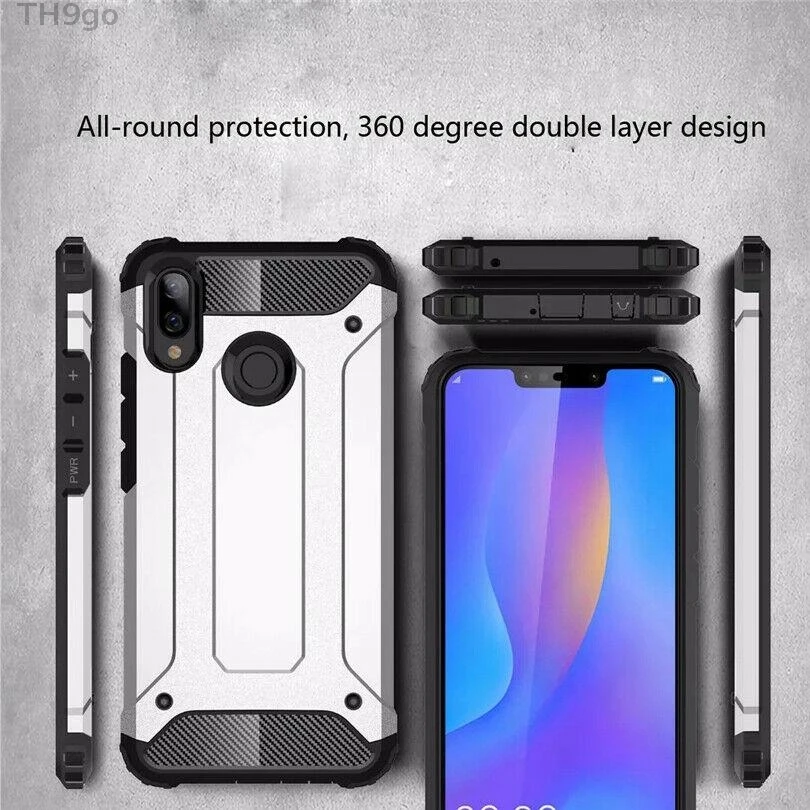 Anti-shock Armor Hybrid Rugged Unisex Case For Huawei Nova 3i 3e 4 Waterproof Fitted Hard PC Cover Skin nova 3 DYee |