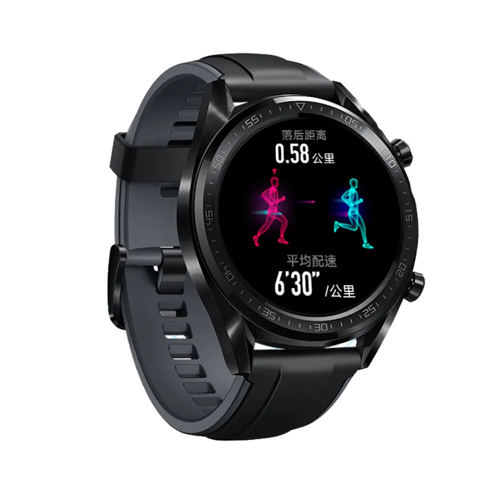 Ремешок кожаный и силиконовый для смарт-часов Huawei Watch GT/Active браслет наручных
