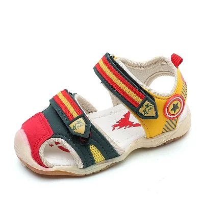 Лидер продаж детская обувь с подсветкой летняя новая модная для мальчиков Baotou