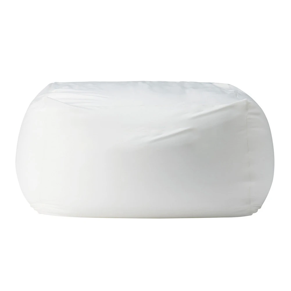 

Inner Liner Solid Bean Bag Lounger Elastic Modern Home Chair Cover No Filler Living Room Hotel Easy Clean Lazy Sofa Zipper
