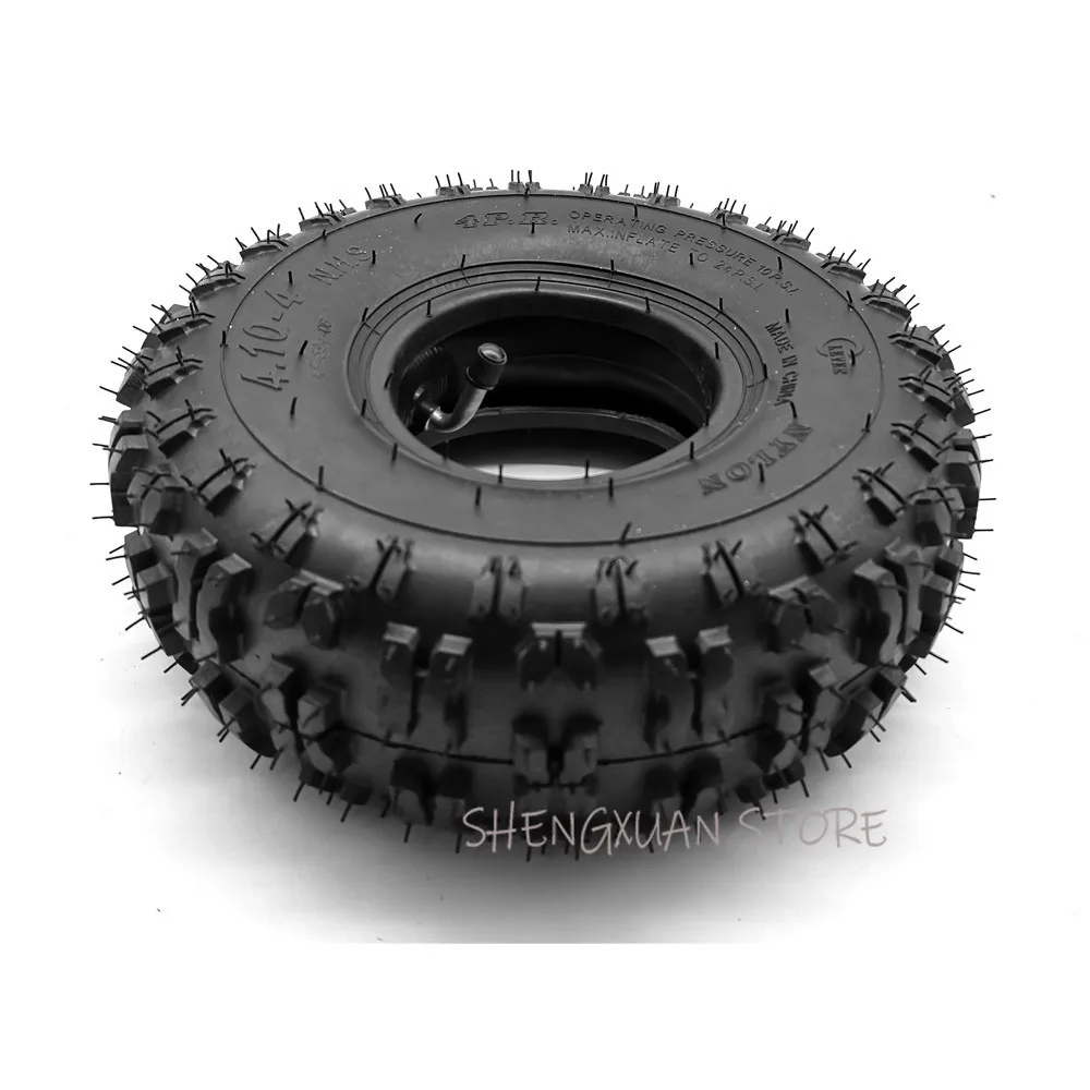 

High quality tires 4.10/3.50-4 410/350-4 ATV Quad Go Kart 47cc 49cc 4.10-4 Tires inner tube Fit All Models 3.50-4