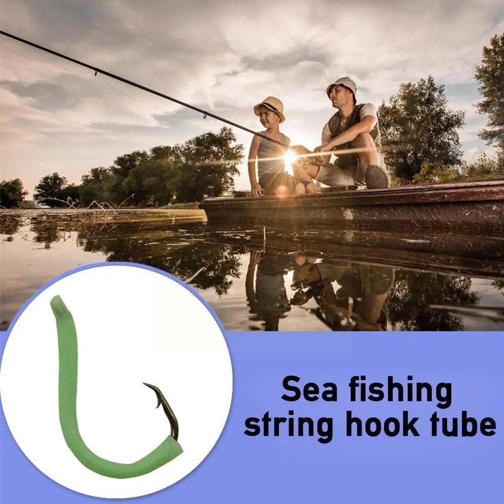 

High-quality Silicone Light-emitting Fluorescence Tube Deep Tube Fishing Accessories Attract String Luminous Fish 2m Fishin Q7d3