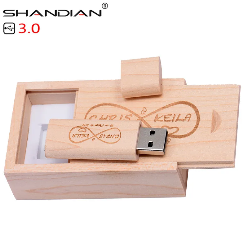 USB-флеш-накопитель SHANDIAN деревянный 4/16/32/64 ГБ usb 3 0 | Компьютеры и офис