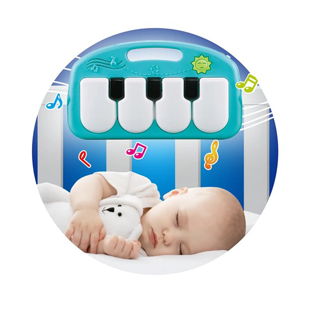 LOOZYKIT, детская стойка для нот, игровой коврик, Детский ковер-головоломка, пианино, клавиатура, для детей, развивает раннее образование, тренажерный зал, ползает, игровой коврик, игрушка