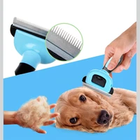 dog hair removal comb grooming cat flea pet products pet comb cats comb for dog brush grooming tool automatic hair brush trimmer