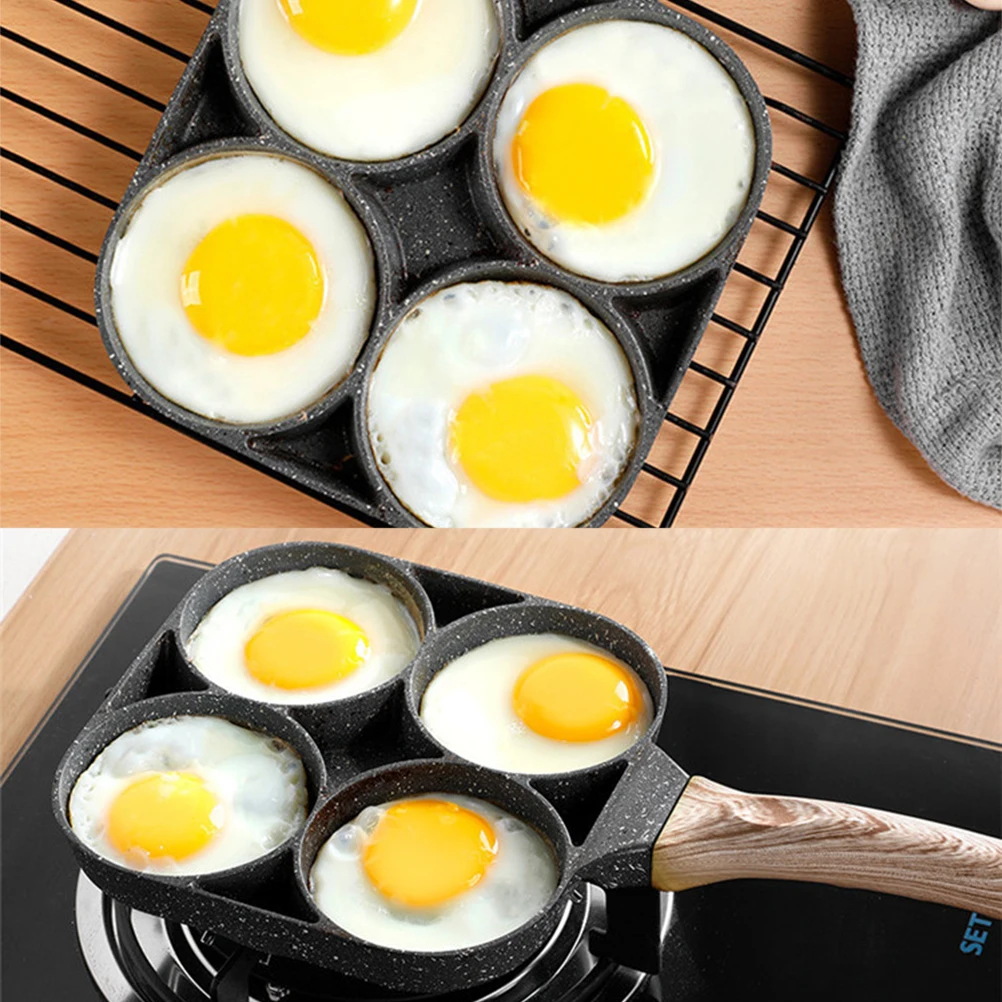 

Egg Cooker Frying Pan 4-Cups Non-stick Fried Egg Cooker Omelette Pan breakfast, pancakes, boiled eggs
