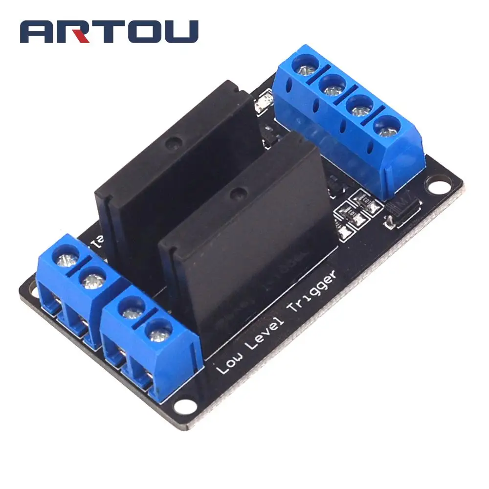 1/2/4/6/8 канальный 5 в твердотельный релейный модуль низкоуровневый триггер
