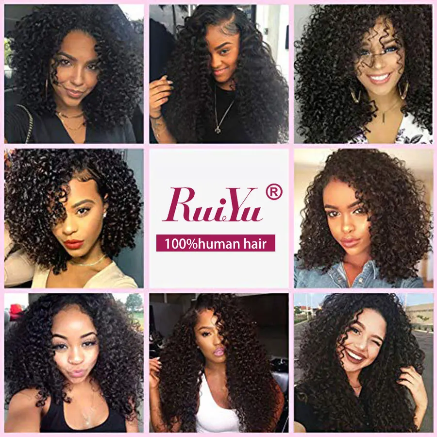 Кудрявые кудрявые T часть парик шнурка человеческие волосы бразильские Remy для