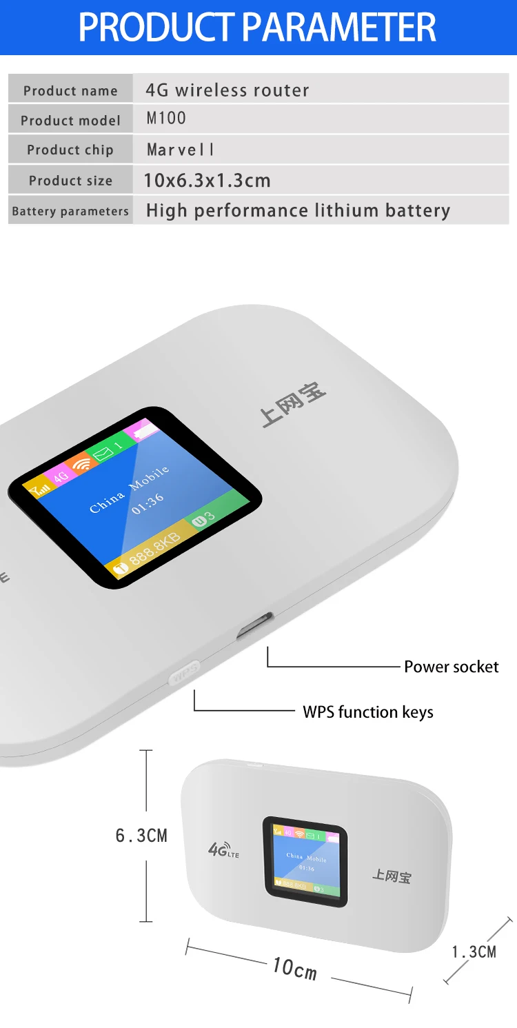 Wi Fi роутер TIANJIE разблокированный LTE 150 Мбит/с слот для SIM карты|Беспроводные