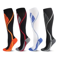 cycling compression stockings profession outdoor fast drying breathable adult sports socks nylon medical nursing stockings