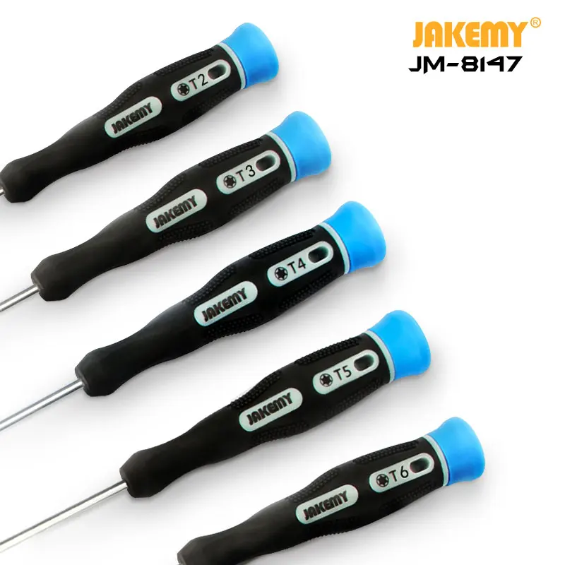 Отвертка JAKEMY JM-8147 профессиональная Прецизионная отвертка для ремонта