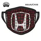 Теплые зимние дышащие маски для лица с узором HondaAcura, маски для лица с узором Acura, Rsx Civic, Integra S2000, preтехнической подготовки, Eg6, Ek9, Dc2