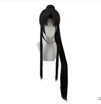 Wig Бракованный UWOWO Jin Ling Mo Dao Zu Shi Аниме Косплей Grandmaster of Demonic Cultivation Аниме Косплей Костюм - Цвет: Wig