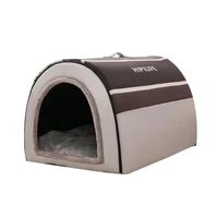 comfortable dog nest winter warm large dog house removable and washable kennel durable cat puppy bed pet supplies