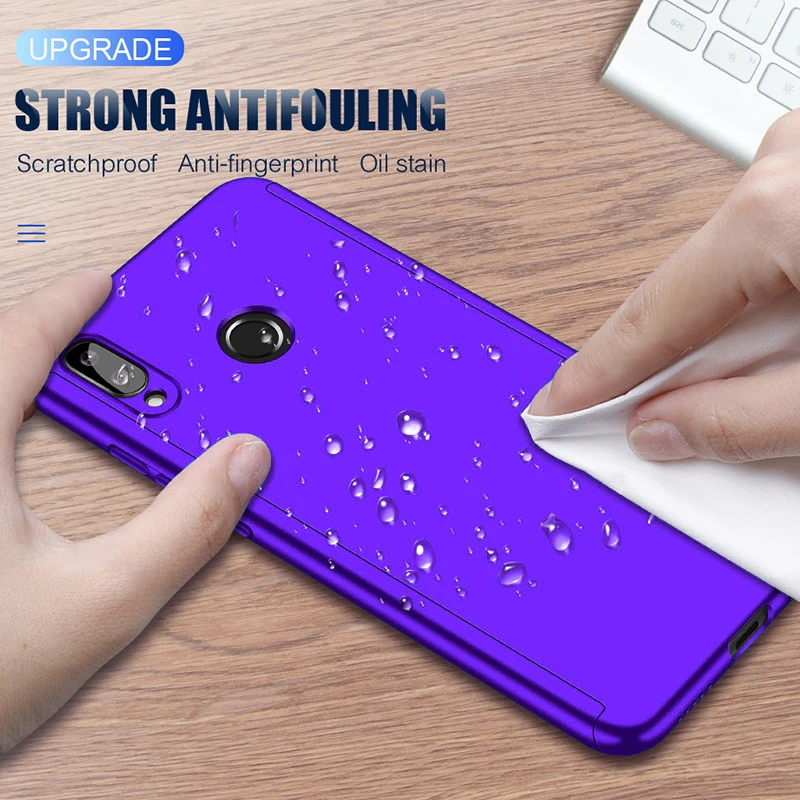 360 case for xiaomi mi poco m3 x3 pro 10 10t note 10 9 9t 8 6x 5x a1 a3 a2 lite cc9 cc9e poco f1 full body protection pc cover free global shipping