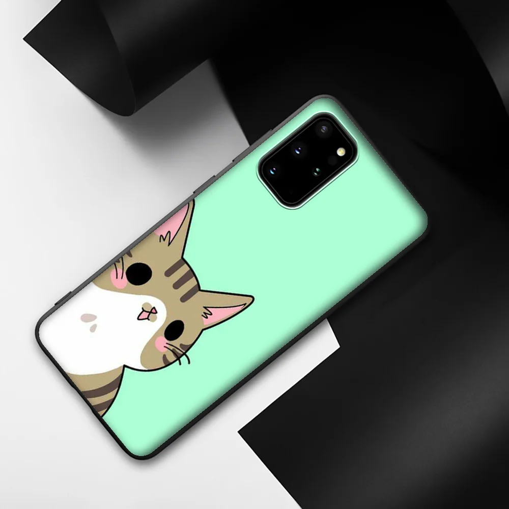 Lavaza Cute cat Animals Soft Silicone Case for Samsung A01 A11 A21 A41 A2 Core A20e A70s J4 J7 Duo J6 J8 Plus Prime 2018 | Мобильные