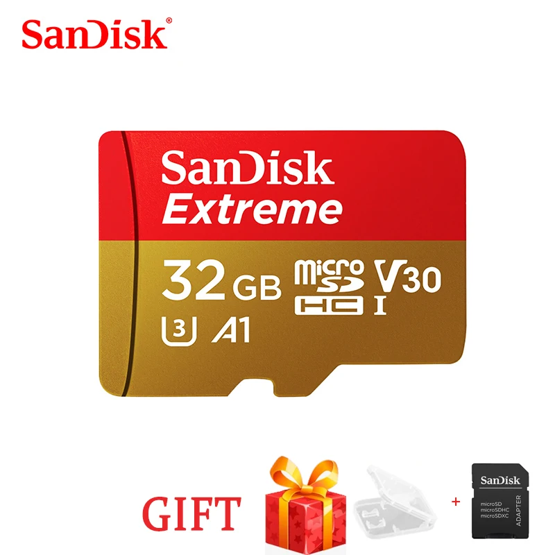 

SanDisk карта памяти Micro SDtf, 32 ГБ, 64 ГБ, 128 ГБ, 256 ГБ