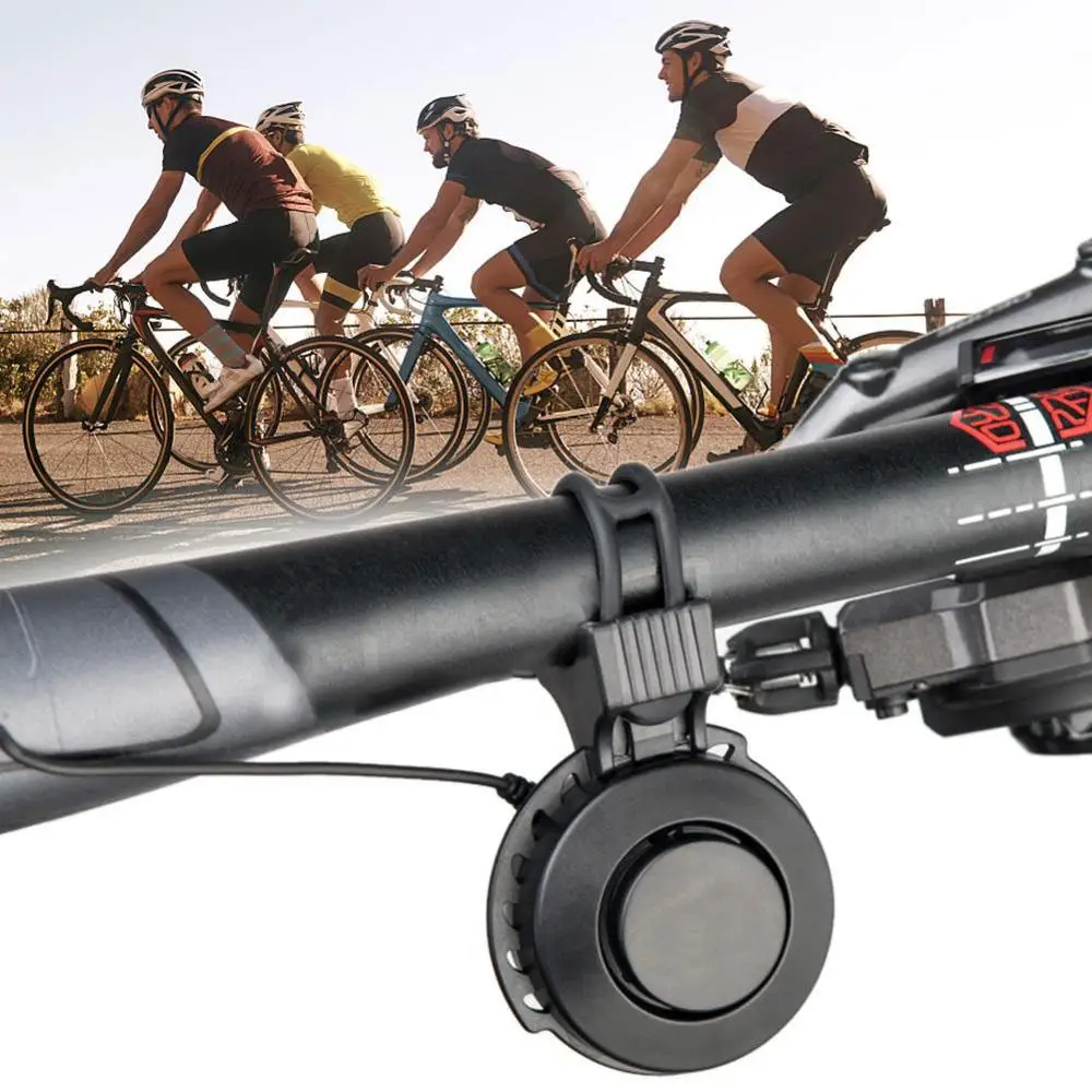 Универсальный электрический велосипедный звонок USB перезаряжаемый MTB дорожный