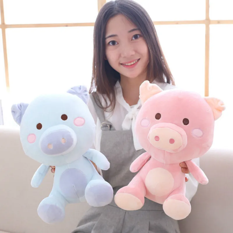 Мягкая мультяшная игрушка в виде животных милая плюшевая Свинки мягкая кукла Kavaii