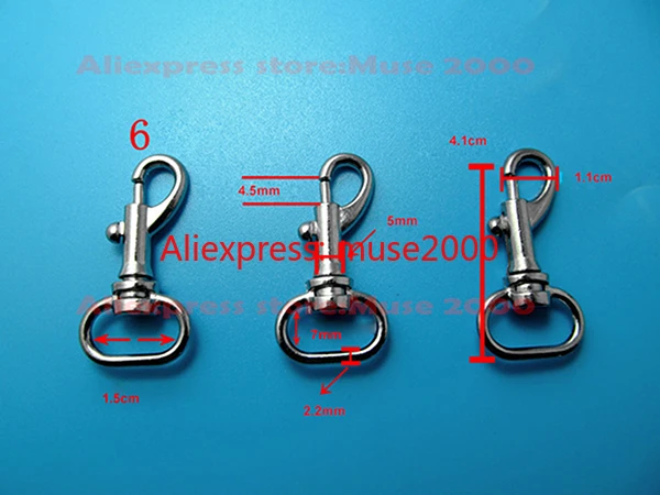 Металлическая пряжка для собак из сплава рандомная металлическая ремня якорный