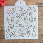 1 шт. 15*15 см Форма DIY шаблон полый шаблон трафареты для выпечки тортов сито для сахарной пудры форма граффити рисунок плитки трафареты-22