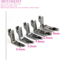 2 4cm 3 2cm 4 8cm 6 4cm 7 9cmflat stitch folding binding presser feet for industrial electronic sewing machine diy 2042
