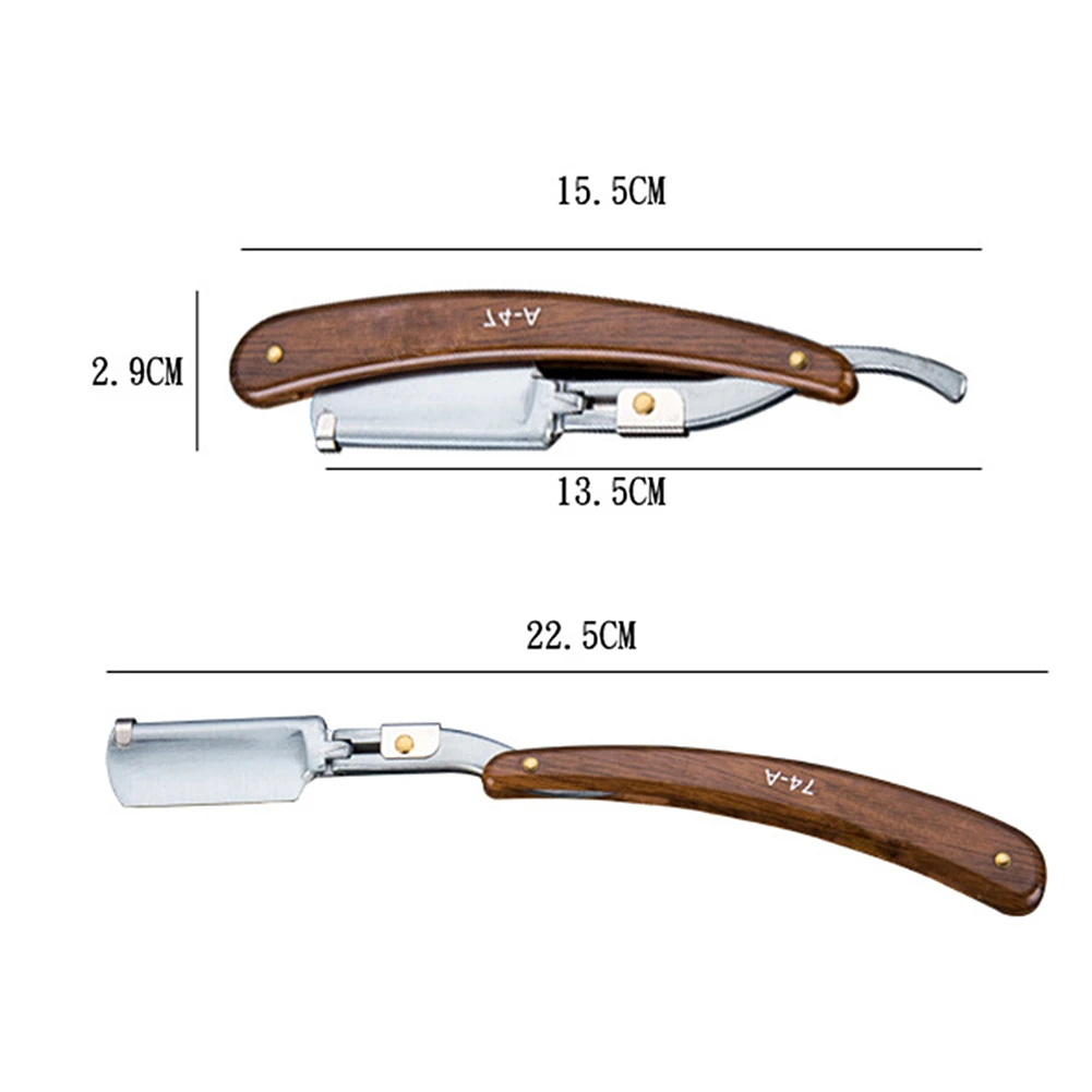 Деревянные мужские парикмахерские бритвы для бритья инструменты парикмахера