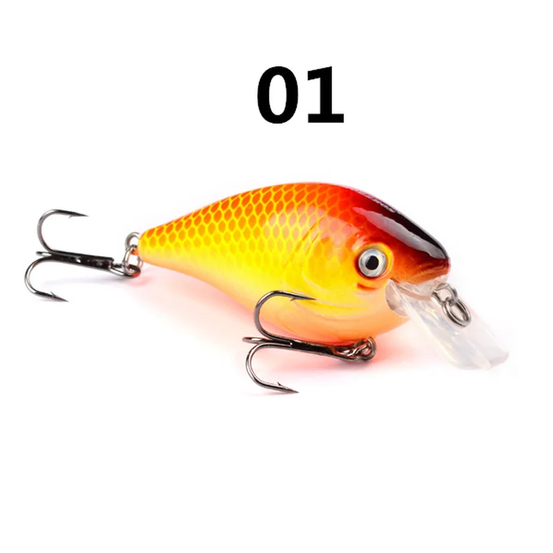 

1Pcs7.6cm12.7g Hard Fishing Lures Sinking Jerkbait VIB Rattlin Hook Wobblers Deep Dive Sinking Sea Ocean Artificial Plastic Bait