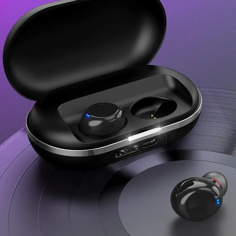 ZLT наушники-вкладыши TWS с 5 0 Bluetooth Беспроводной наушники IPX4 Водонепроницаемый