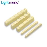 100pcs ivory 456 string electric guitar bass nuts plastic material replacement parts guitar accessories