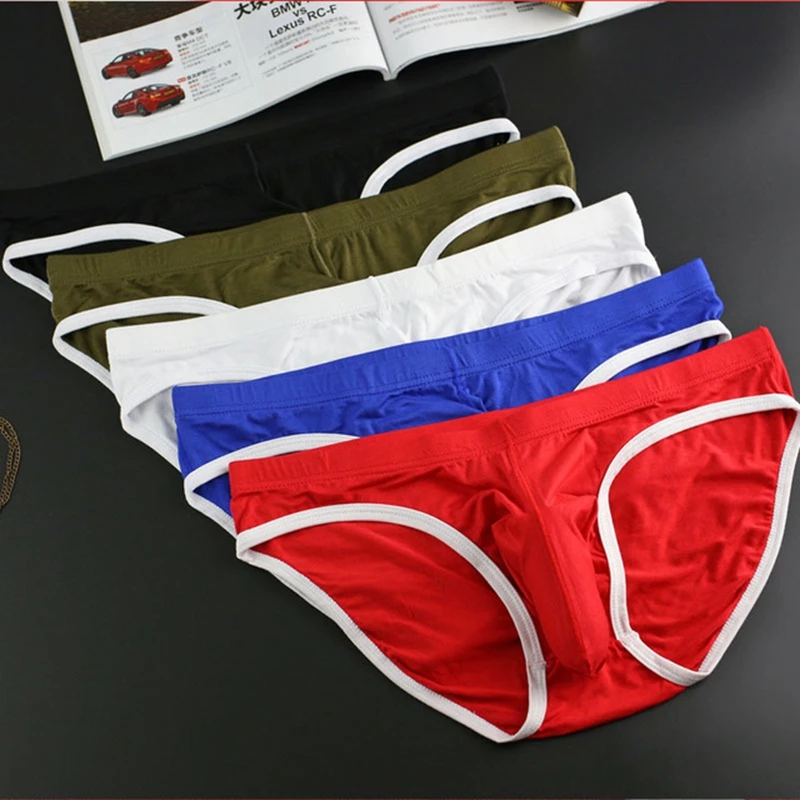 

Трусы-плавки мужские, модал, 5 шт./лот, цвет в ассортименте