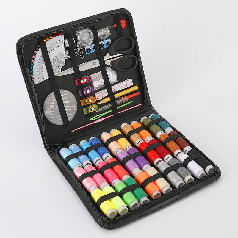 

sewing tools suit 30 thread quantity easy to carry home and travel sewing and mending needle and thread package 112 pieces sets