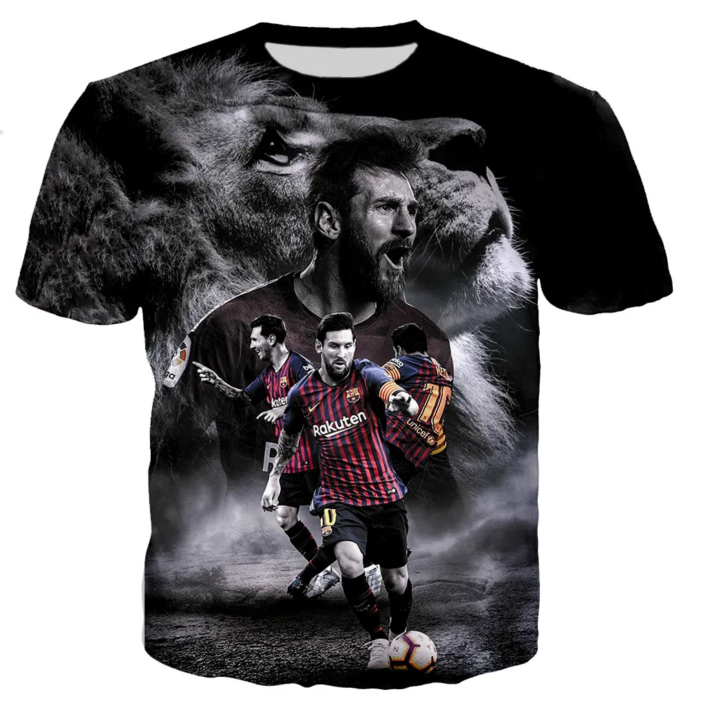 

Star Lionel Messi t shirt men/women 3D printed t-shirts casual Harajuku style t-shirt
