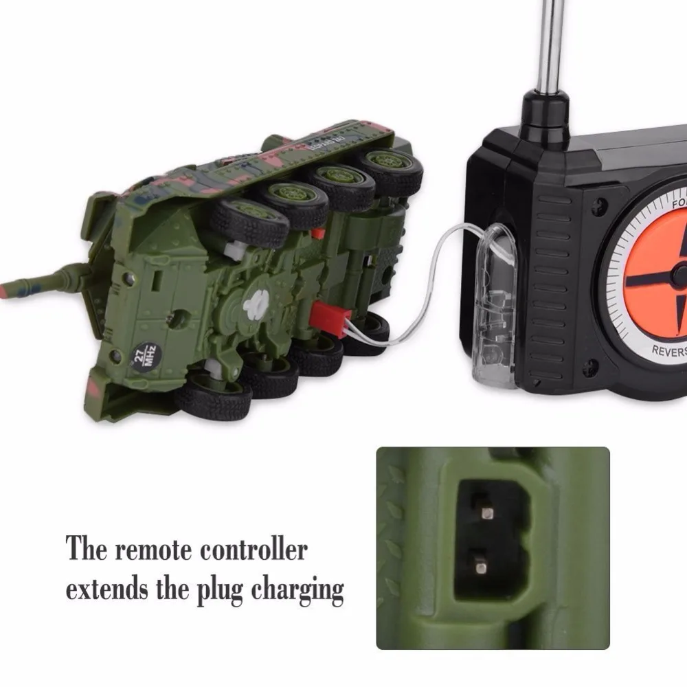 Модель мини военного автомобиля с дистанционным управлением Военный танк